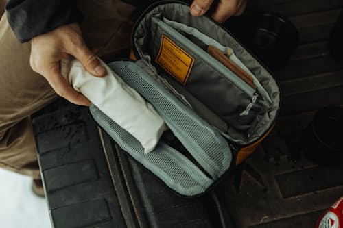 lifestyle image of Civic Access Pouch 2L