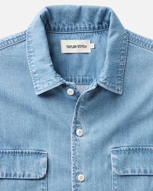 laydown detail image of The Shore Shirt