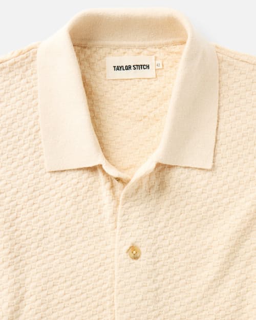 laydown detail image of Arlo Sweater Polo