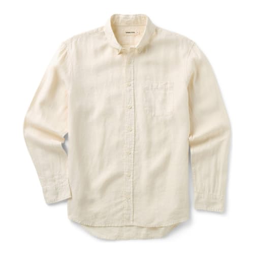 laydown image of The Jack Linen Shirt