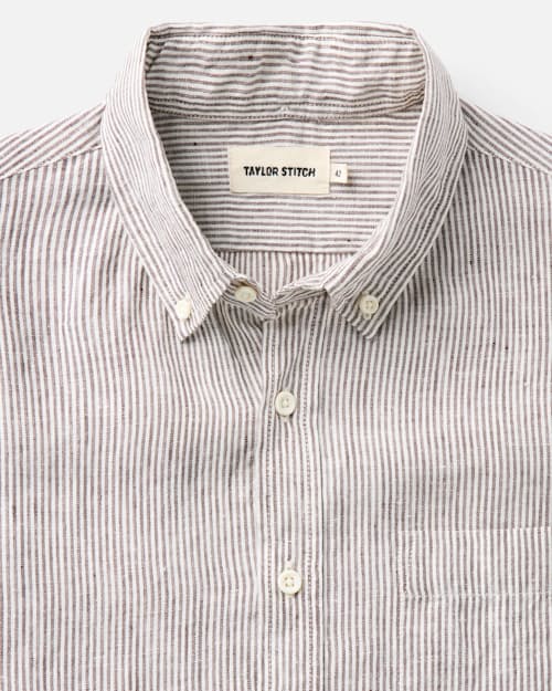 laydown detail image of The Jack Linen Shirt