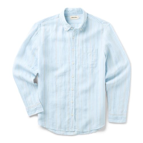 laydown image of The Jack Linen Shirt