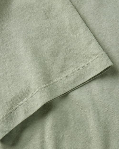 laydown detail image of The Cotton Hemp Polo