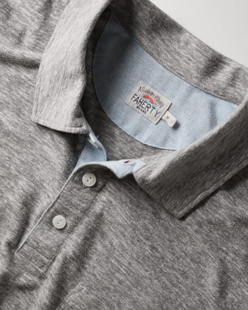 laydown detail image of Breeze Polo