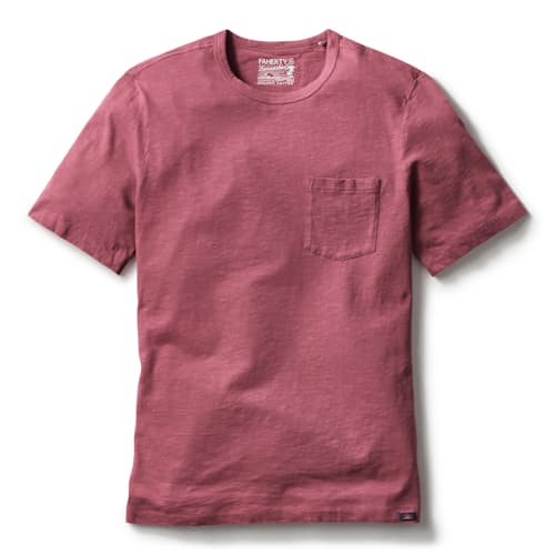 laydown image of Sunwashed Pocket T-Shirt