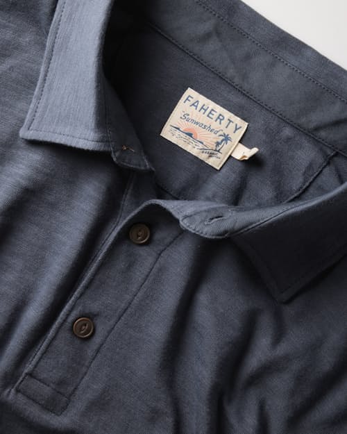 laydown detail image of Sunwashed T-Shirt Polo