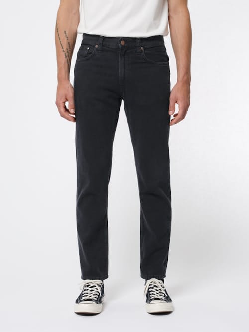 on model image of Gritty Jackson Denim
