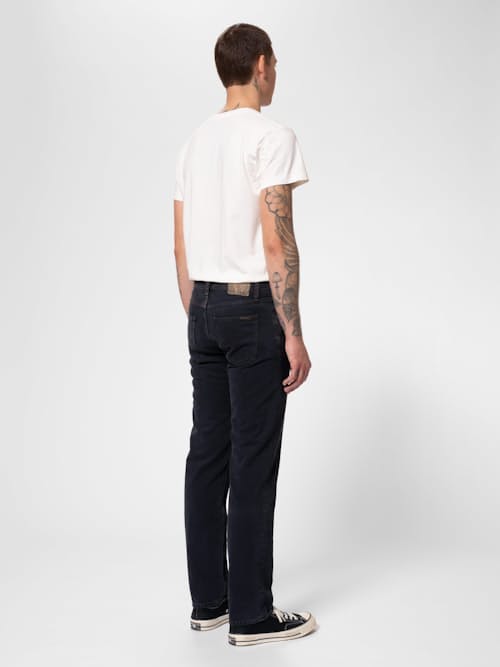 on model image of Gritty Jackson Denim