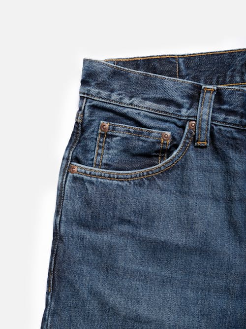 laydown detail image of Gritty Jackson Denim