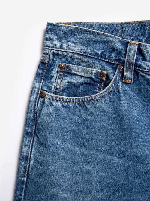 laydown detail image of Gritty Jackson Denim