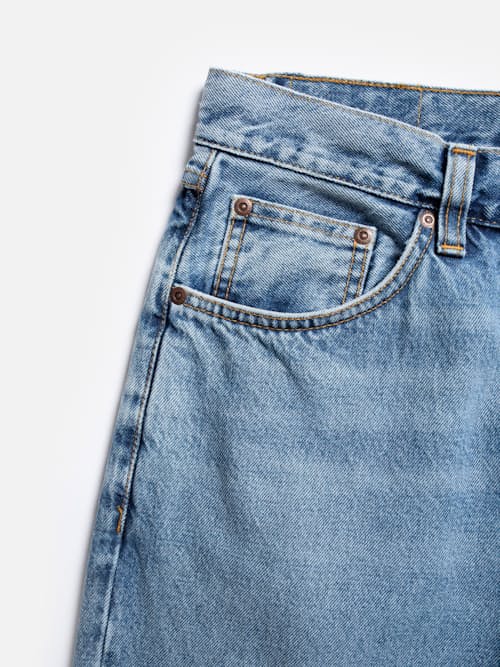 laydown detail image of Rad Rufus Denim