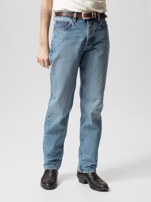 on model image of Rad Rufus Denim