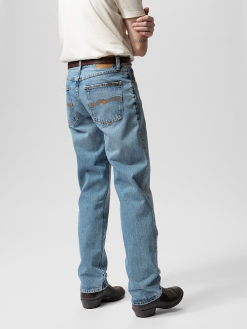 on model image of Rad Rufus Denim