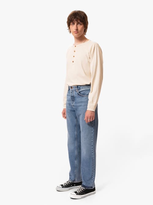 on model image of Rad Rufus Denim