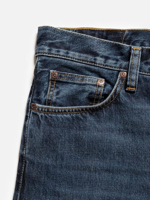 laydown detail image of Steady Eddie II Denim