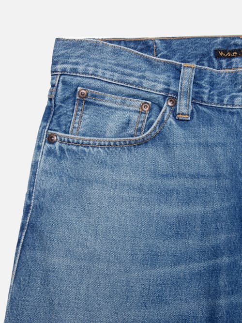 laydown detail image of Steady Eddie II Denim