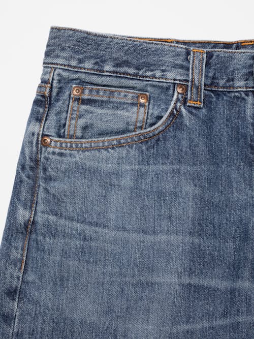 laydown detail image of Steady Eddie II Denim