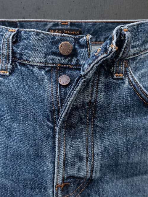 laydown detail image of Steady Eddie II Denim