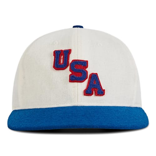laydown image of 1960 USA Wool Ballcap