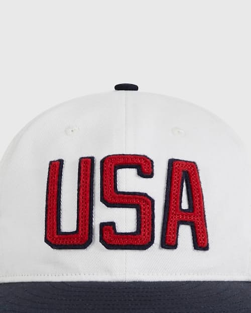 laydown detail image of 1956 USA Cotton Twill Ballcap
