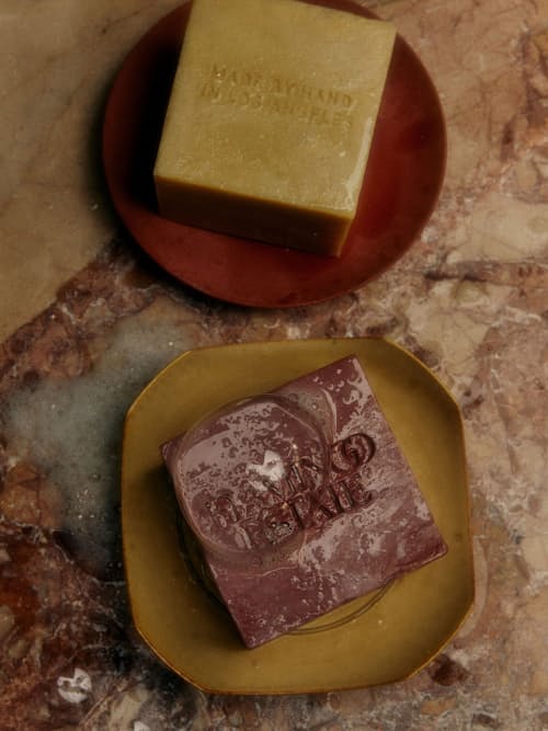 lifestyle image of Heirloom Tomato Soap Brick