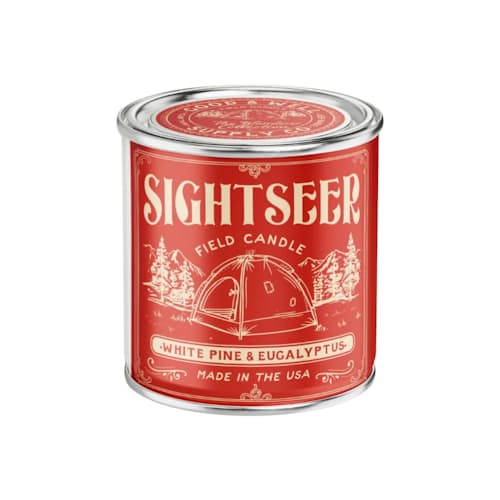 laydown image of Sightseer Candle