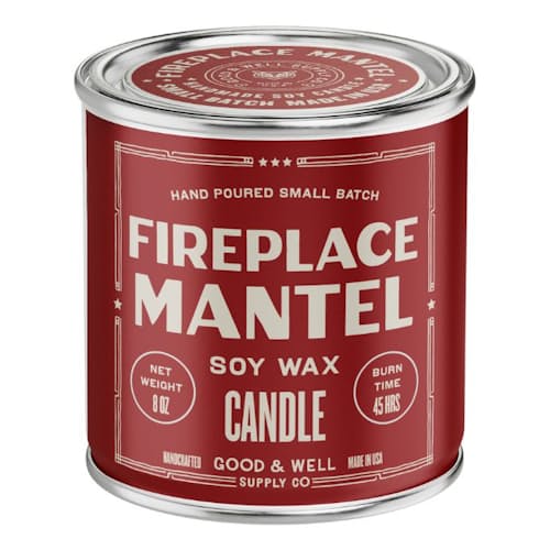 laydown image of Fireplace Mantel Candle