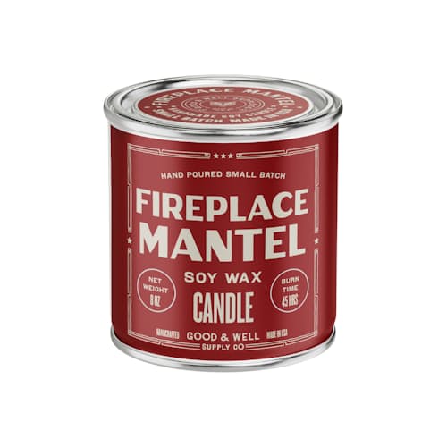 laydown image of Fireplace Mantel Candle