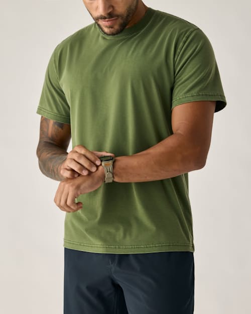 on model image of PatinaTech T-Shirt