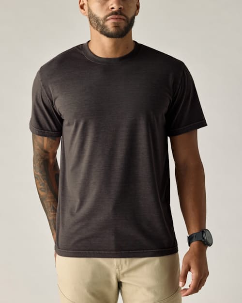 on model image of PatinaTech T-Shirt