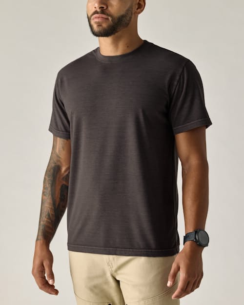 on model image of PatinaTech T-Shirt