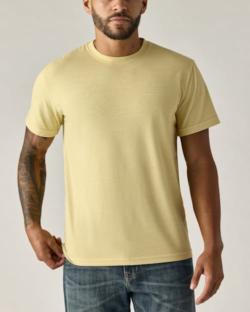 on model image of PatinaTech T-Shirt
