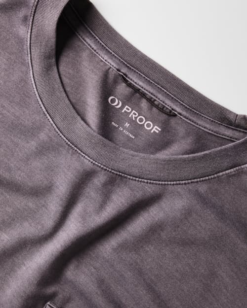 laydown detail image of PatinaTech Long Sleeve T-Shirt