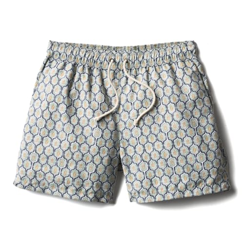 laydown image of Mediterranean Swim Shorts - 5"