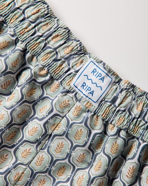 laydown detail image of Mediterranean Swim Shorts - 5"