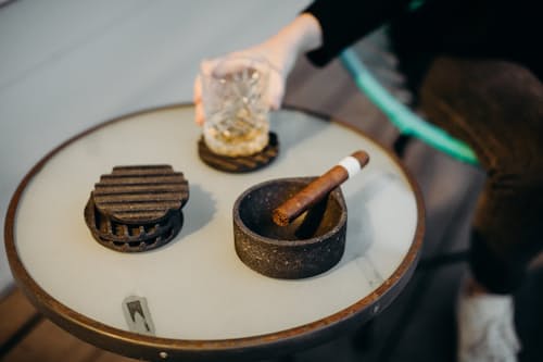 lifestyle image of Cigar Ashtray
