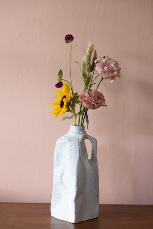 lifestyle image of Milk Jug Vase