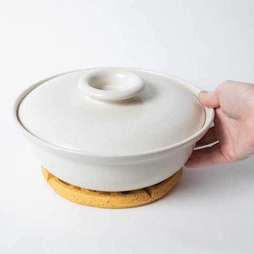 laydown detail image of Concrete Waffle Trivet