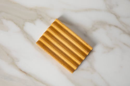 lifestyle image of Rectangular Concrete Soap Dish