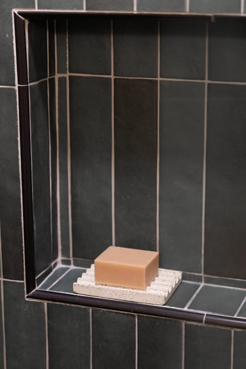 lifestyle image of Rectangular Soap Dish