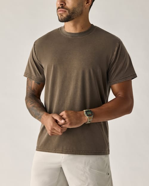 on model image of PatinaTech T-Shirt