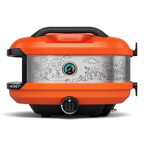 laydown image of Matty Matheson x Gozney Tread Portable Pizza Oven