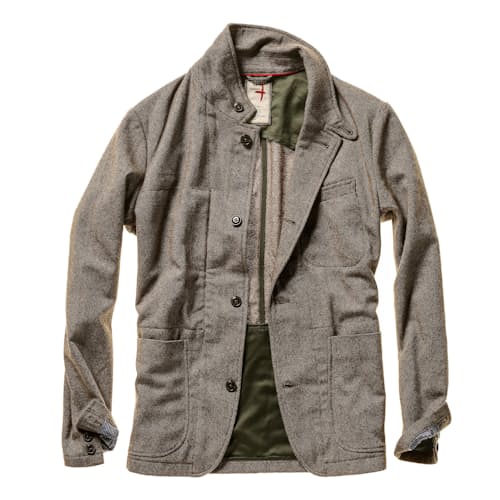 laydown image of Heritage Trap Blazer
