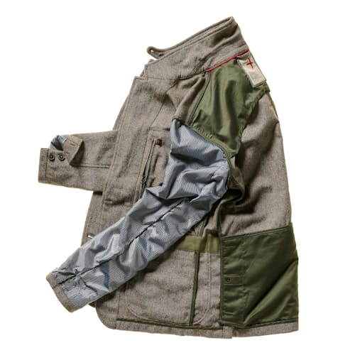 laydown image of Heritage Trap Blazer