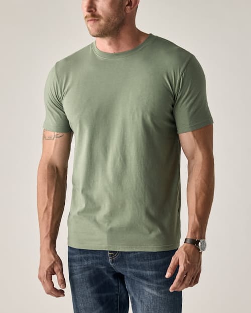 on model image of Vintage Soft Wash T-Shirt