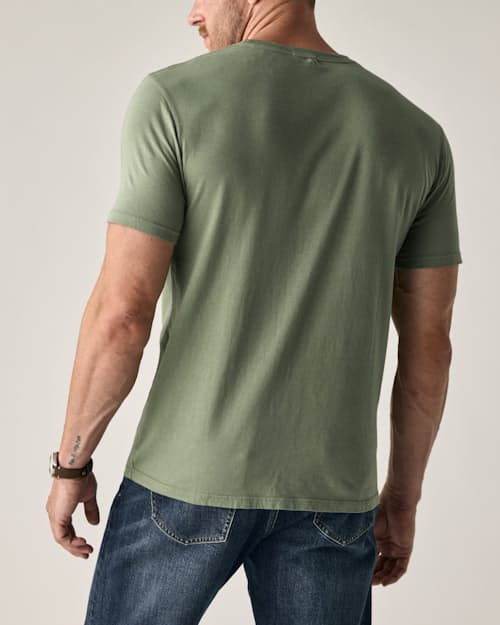 on model image of Vintage Soft Wash T-Shirt
