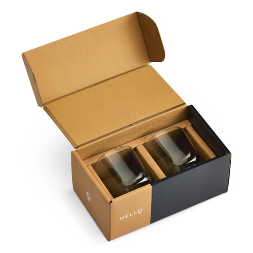 laydown image of Pirch Cappuccino Cup - Set of 2