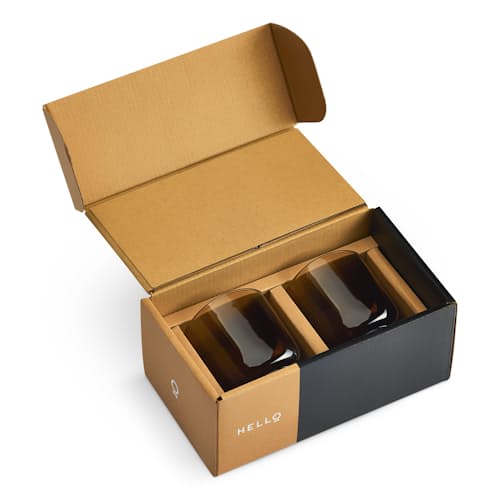 laydown image of Pirch Cappuccino Cup - Set of 2