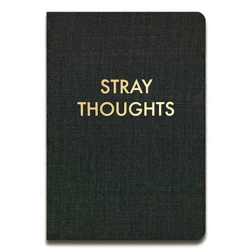 laydown image of Stray Thoughts Journal