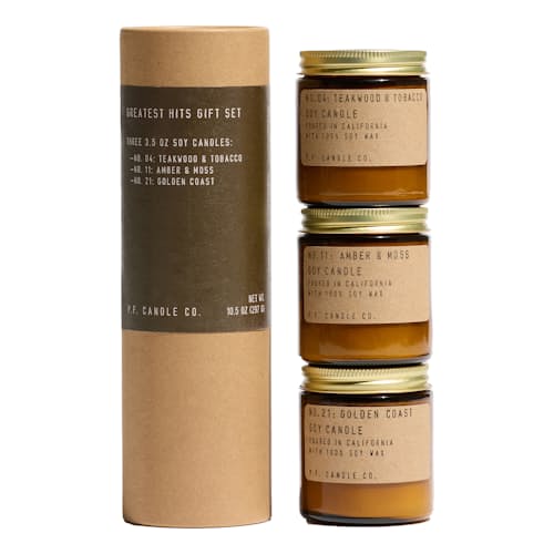laydown image of Greatest Hits Candle Gift Set
